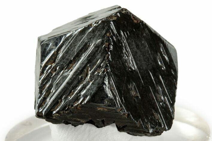 Striated Octahedral Magnetite Crystal - Utah #333969